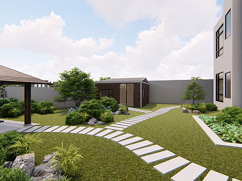 庭院設(shè)計(jì)（個(gè)人主頁-ZNDAzNTI1ODg=） - 景觀設(shè)計(jì) - 站酷設(shè)計(jì)師鬼汁原創(chuàng)素材 - 站酷ZCOOL