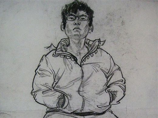 高中时候画的一些画
