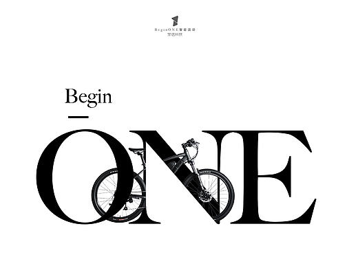 BeginONE字母创意海报