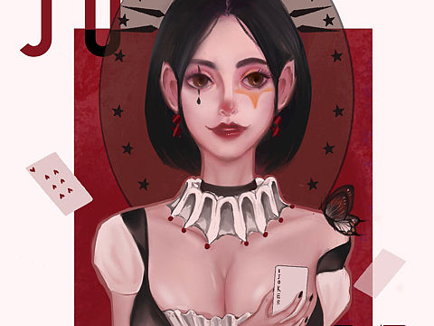 日常练习(小丑、纸牌)