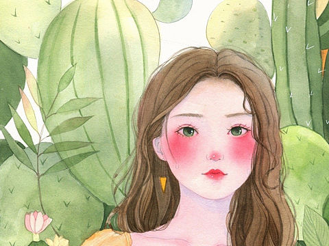 🌵（个人主页-ZNDY2NDgyMTY=） - 商业插画 - 站酷设计师DAI雨惜原创素材 - 站酷ZCOOL