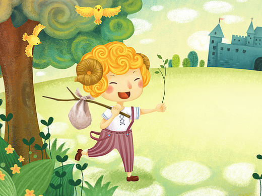 《巧克力公主》（個(gè)人主頁(yè)-ZMTc5MzE3MTI=） - 兒童插畫 - 站酷設(shè)計(jì)師蘋九文原創(chuàng)素材 - 站酷ZCOOL