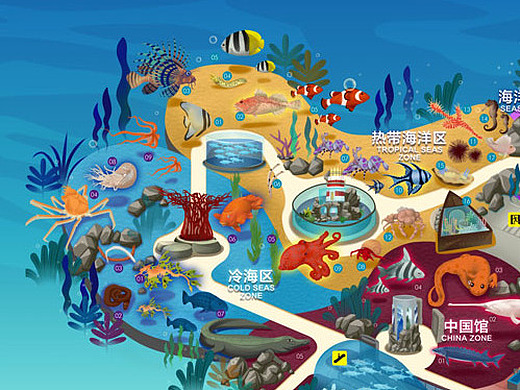 海洋馆地图