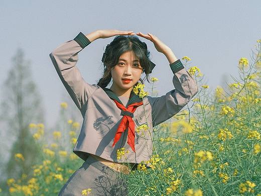 杭州约拍丨春日里的油菜花