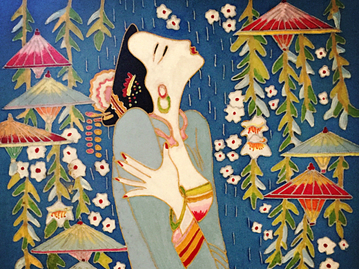 沥粉贴金装饰画