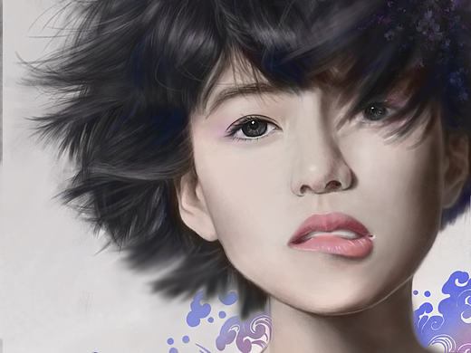 厚涂写实人像习作