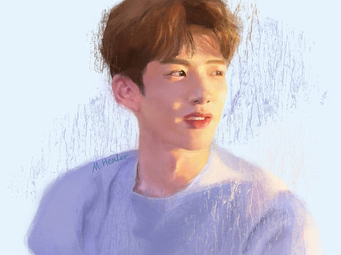 厚涂人像（個(gè)人主頁-ZNTk2NjA3NTI=） - 繪畫 - 站酷設(shè)計(jì)師零度可樂1201原創(chuàng)素材 - 站酷ZCOOL