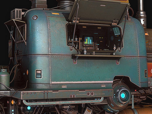Science fiction hot dog