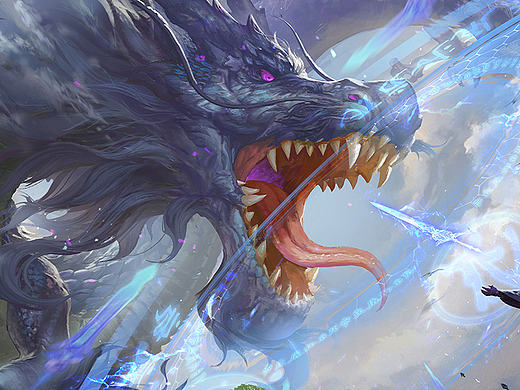 殺黑龍（個人主頁-ZMjEzOTk1MzY=） - 商業(yè)插畫 - 站酷設(shè)計師譚明原創(chuàng)素材 - 站酷ZCOOL