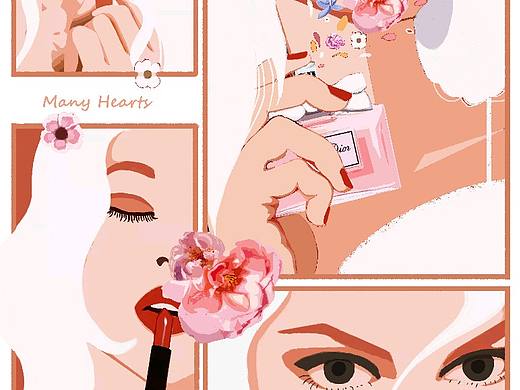 精致女孩|分鏡插畫（個(gè)人主頁-ZNTc2Mjg2Mjg=） - 商業(yè)插畫 - 站酷設(shè)計(jì)師Z289552097原創(chuàng)素材 - 站酷ZCOOL