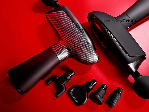 健身器材肌肉放松器拍摄