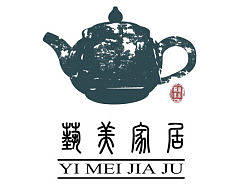 陶瓷用品店“艺美家居”logo设计