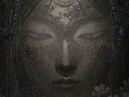 【油画创作】玛吉阿米系列～曾鲲