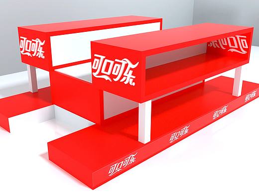 (可口可乐系列)地堆柜子