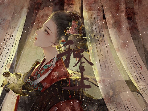 头像改+一个清白玉雕羊首流瓜棱式銅鑲琺琅提梁壺拟人（个人主页-ZNDA0NjA0MTI=） - 商业插画 - 站酷设计师和合上原创素材 - 站酷ZCOOL