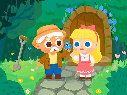 兒童插畫（個人主頁-ZNDExOTM2MDQ=） - 兒童插畫 - 站酷設計師只橙ora原創(chuàng)素材 - 站酷ZCOOL