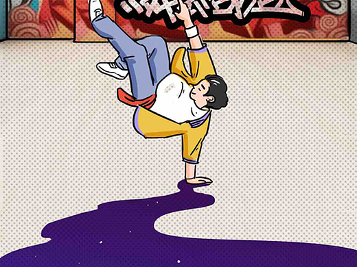 年前墙绘设计插画-商业插画211043年前春运小图插画-商业插画746064年