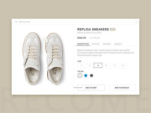 【dribble】100days UI