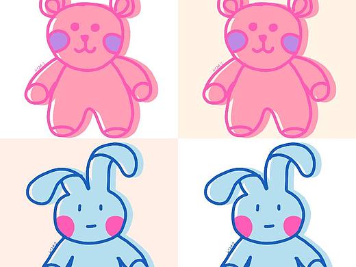 原创手绘可爱角色