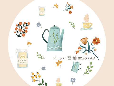 儿童插画（个人主页-ZNDQ2OTE3OTI=） - 儿童插画 - 站酷设计师CHEN小只原创素材 - 站酷ZCOOL