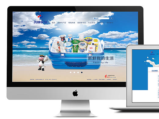 PC，手机端网站设计