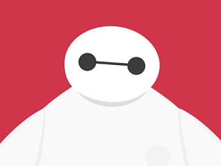 《超能陆战队》 自制 BAYMAX 海报