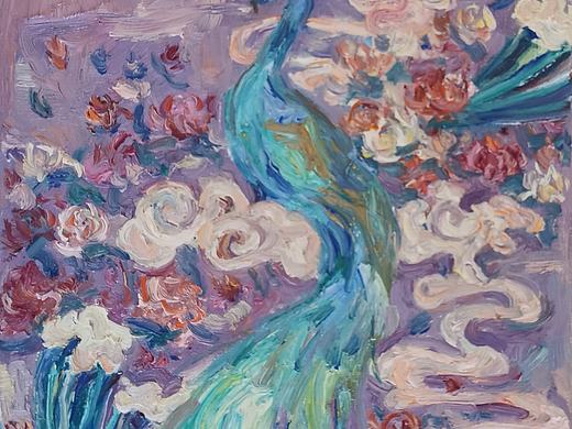 雀仙（个人主页-ZNDI2NjE3NDA=） - 绘画 - 站酷设计师小魔女的春天原创素材 - 站酷ZCOOL