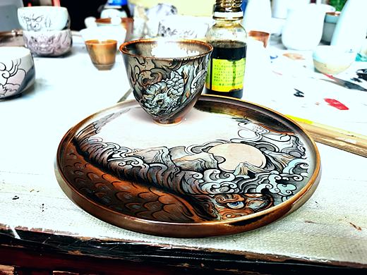 原创陶瓷画面设计