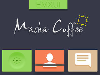 Macha Coffee（个人主页-ZNDIxOTUxMg==） - 主题/皮肤 - 站酷设计师刘小越原创素材 - 站酷ZCOOL