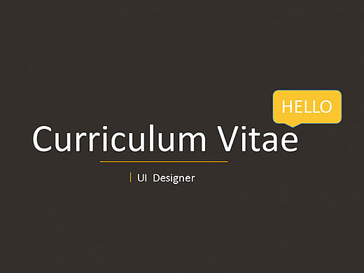 個人簡歷（個人主頁-ZMTUwMjIxODA=） - PPT/Keynote - 站酷設計師misserly原創(chuàng)素材 - 站酷ZCOOL