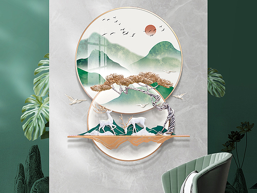 装饰画详情-云山至境