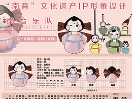 “南音”文化遺產(chǎn)IP形象設計—南音樂隊