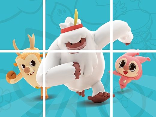 房地产手机移动端微信九宫格