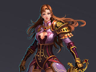 女剑士 