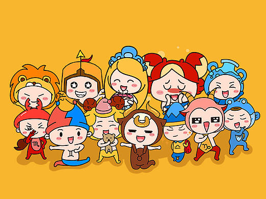 【十二星座】2016.12.15-2017.02.21(个人主页-ZMjA1NDUxNjg=) - 短篇/格漫 - 站酷设计师胖纸华原创素材 - 站酷ZCOOL