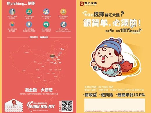 三折页