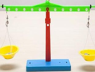 小玩童科技小制作 儿童科学实验玩具 DIY自制天平秤 益智玩具