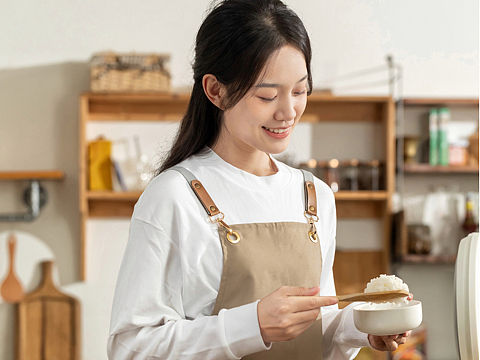 有机大米场景拍摄