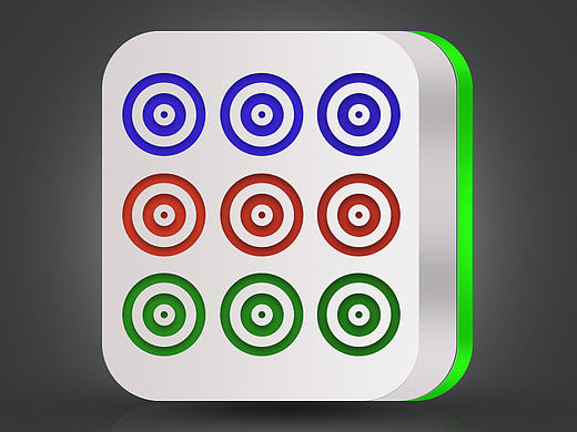 UI图标练习-麻将