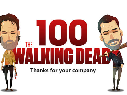 《行尸走肉》100Episodes.第八季今日回归！