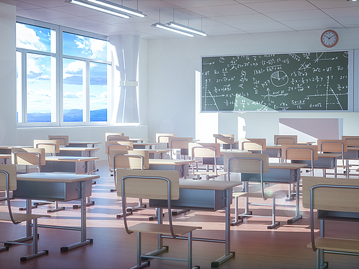 二次元风c4d octane渲染