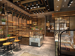 烘焙店室内