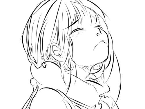 网络手绘线稿描摹