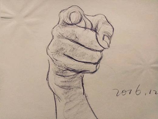 阿杜手绘速写肖像画