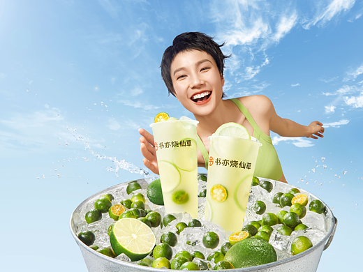 奶茶饮品拍摄｜书亦烧仙草X甲乙丙丁