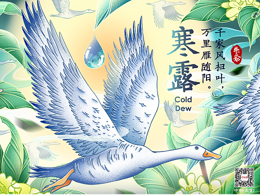 寒露 | 千家风扫叶，万里雁随阳。