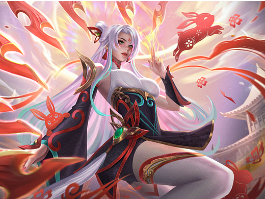 剪纸仙灵刀妹同人