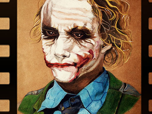 黑暗骑士中的小丑