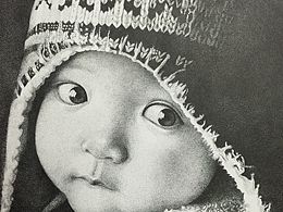 臨摹的畫系列-小盆友