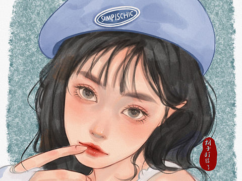 水彩风头像｜（含步骤）